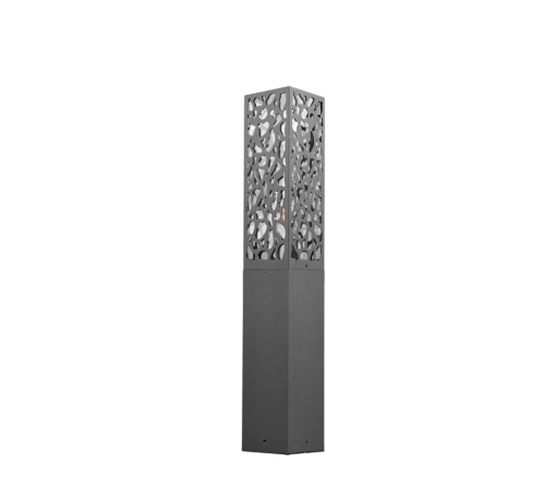 Κολωνάκι Trio Lighting   E27 Ανθρακί Ατσάλι   IP44 507360142