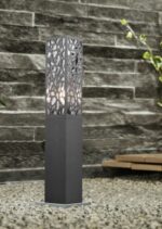 Κολωνάκι Trio Lighting   E27 Ανθρακί Ατσάλι   IP44 507360142