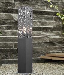 Κολωνάκι Trio Lighting   E27 Ανθρακί Ατσάλι   IP44 507360142
