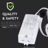 Ανιχνευτής κίνησης πόρτας IR Max 300/500W Λευκό V-TAC – 5085