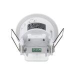 LED ανιχνευτής κίνησης οροφής, λευκός, 360° κάλυψη, ενεργειακή απόδοση A++, ιδανικός για εσωτερικούς χώρους.