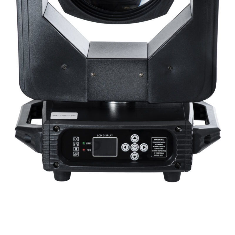GloboStar® DIAS 51117 Επαγγελματική Κινούμενη Ρομποτική Κεφαλή BEAM Light OSRAM 12R Ultra Bright 295W AC 220V-240V IP20 RGBW DMX512 – Μ31 x Π24.5 x Υ51cm – 2 Χρόνια Εγγύηση