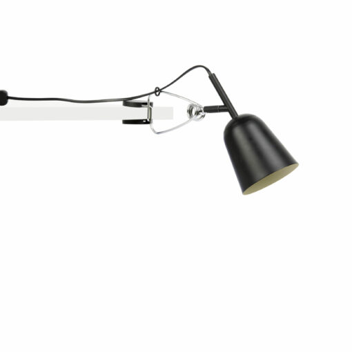 STUDIO BLACK AND CREAM CLIP LAMP                  FARO – 51133