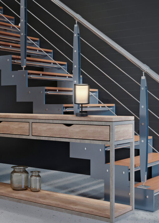 Επιτραπέζιο Φωτιστικό Trio Lighting BURTON  1x E14 Μαύρο Ματ Μεταλλικό   – 511400132