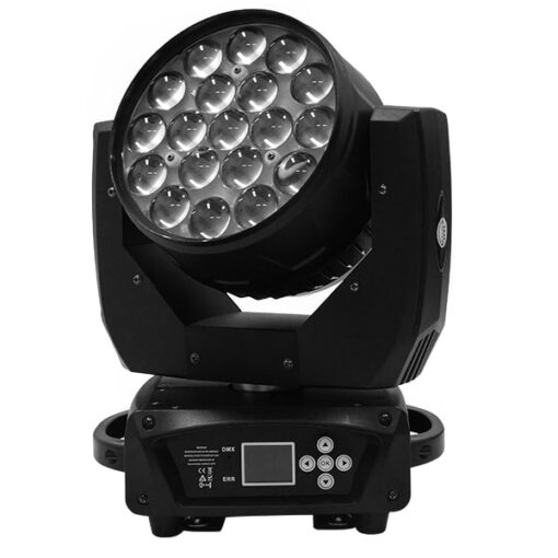 Κινούμενη Ρομποτική Κεφαλή Helios HAWKEYE 1 BEE EYE PRO 4in1 BEAM – WASH – ZΟΟΜ 4°-60° 19*12 Watt OSRAM LED RGBW 300W 230V DMX512 GloboStar 51152