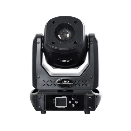 GloboStar® HERACLES 51156 Επαγγελματική Κινούμενη Ρομποτική Κεφαλή PATTERN Light CREE LED 100W AC 220V-240V IP20 RGBW DMX512 – Μ25.5 x Π20 x Υ35cm – 2 Χρόνια Εγγύηση