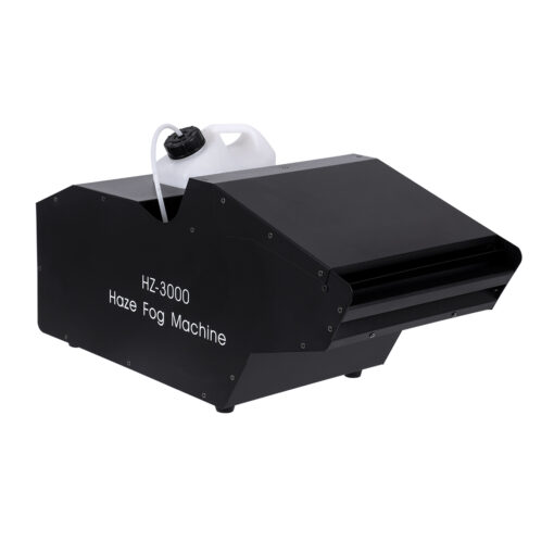 GloboStar® 51173 GRIFFIN Επαγγελματική Επιδαπέδια Μηχανή Haze Machine – Εφέ Ομίχλης-Νέφωσης 3000W AC 220V-240V DMX512 Display on Body & Ασύρματο Χειριστήριο – Μαύρο – L66 x W28.5 x H36cm