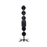 GloboStar® 51194 LINE COLUMN HEXA Επαγγελματικό Φωτιστικό Ειδικών Εφέ DIGITAL MATRIX PIXEL & Blinder – 6 x 100W LED COB Chips Ultra Gold Warm White 2200K & 144 x 0.5W LED SMD5050 Chips RGB – AC 220V-240V DMX512 Display on Body – Μαύρο – Μ40 x Π32 x Υ146.5cm