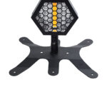 GloboStar® 51194 LINE COLUMN HEXA Επαγγελματικό Φωτιστικό Ειδικών Εφέ DIGITAL MATRIX PIXEL & Blinder – 6 x 100W LED COB Chips Ultra Gold Warm White 2200K & 144 x 0.5W LED SMD5050 Chips RGB – AC 220V-240V DMX512 Display on Body – Μαύρο – Μ40 x Π32 x Υ146.5cm