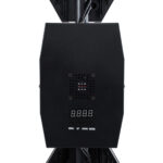 GloboStar® 51194 LINE COLUMN HEXA Επαγγελματικό Φωτιστικό Ειδικών Εφέ DIGITAL MATRIX PIXEL & Blinder – 6 x 100W LED COB Chips Ultra Gold Warm White 2200K & 144 x 0.5W LED SMD5050 Chips RGB – AC 220V-240V DMX512 Display on Body – Μαύρο – Μ40 x Π32 x Υ146.5cm