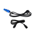 GloboStar® 51196 HALO HEXA Επαγγελματικό Φωτιστικό Ειδικών Εφέ DIGITAL MATRIX PIXEL & Blinder – 7 x 100W LED COB Chips Ultra Gold Warm White 2200K & 168 x 0.5W LED SMD5050 Chips RGB – AC 220V-240V DMX512 Display on Body – Μαύρο – Μ95 x Π17.5 x Υ78.5cm