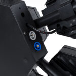 GloboStar® 51196 HALO HEXA Επαγγελματικό Φωτιστικό Ειδικών Εφέ DIGITAL MATRIX PIXEL & Blinder – 7 x 100W LED COB Chips Ultra Gold Warm White 2200K & 168 x 0.5W LED SMD5050 Chips RGB – AC 220V-240V DMX512 Display on Body – Μαύρο – Μ95 x Π17.5 x Υ78.5cm