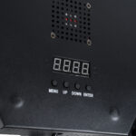 GloboStar® 51196 HALO HEXA Επαγγελματικό Φωτιστικό Ειδικών Εφέ DIGITAL MATRIX PIXEL & Blinder – 7 x 100W LED COB Chips Ultra Gold Warm White 2200K & 168 x 0.5W LED SMD5050 Chips RGB – AC 220V-240V DMX512 Display on Body – Μαύρο – Μ95 x Π17.5 x Υ78.5cm