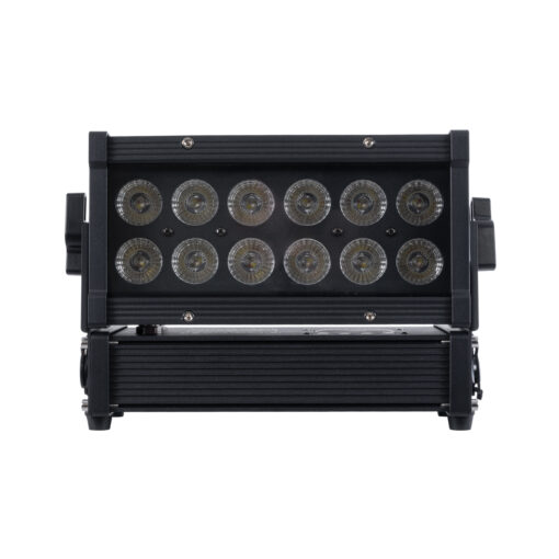 GloboStar® 51198 CYRUS Επαγγελματική Κεφαλή PAR DMX512 180W AC 220V-240V 6in1 – SPOT 25° OSRAM LED Αδιάβροχη IP65 RGBW+UV – Μαύρο – Μ30 x Π14 x Υ19cm – 2 Χρόνια Εγγύηση