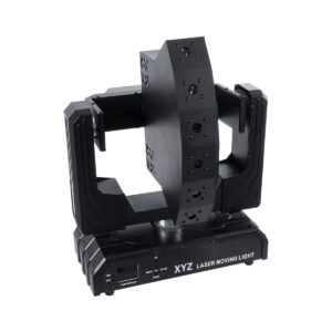 GloboStar® HADES 51199 Επαγγελματική Κινούμενη Ρομποτική Μπάρα Super LASER BEAM Light 150W – 6 x 1W Laser – 300mW RED/638nm – 100mW GREEN/531nm – 600mW BLUE/442nm – AC 220V-240V IP20 3in1 RGB DMX512 – Μ36 x Π25 x Υ46cm – 2 Χρόνια Εγγύηση