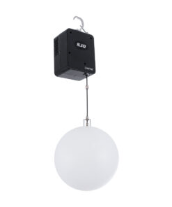GloboStar® 51202 LIFT BALL Επαγγελματικό Φωτιστικό Ειδικών Εφέ Φ30cm KINETIC BALL Light CREE LED 4in1 15W – 15 x 1W LED SMD Chips RGBW – Μέγιστο Μήκος Ανύψωσης 3.5 Μέτρα – AC 220V-240V DMX512 Display on Body – Μαύρο – Μ17 x Π13 x Υ26cm – 2 Χρόνια Εγγύση