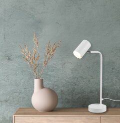 Πορτατίφ Trio Lighting   GU10 Λευκό Ματ Μεταλλικό    512400131