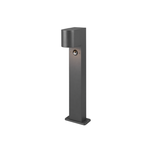 Κολωνάκι Trio Lighting ROYA 1x GU10 Ανθρακί Χυτό Αλουμίνιο IP44, Αισθητήρα κίνησης – 514260142