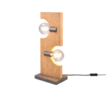 Επιτραπέζιο Φωτιστικό Trio Lighting TAILOR  2x E27 Φυσικό Ξύλο   – 514300230