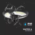 Φωτιστικό για κολώνα Κήπου LED 10W 4000K Μαύρου Χρώματος με Αισθητήρα RF και Χειριστήριο IP65 V-TAC – 5152