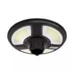 Φωτιστικό για κολώνα Κήπου LED 10W 4000K Μαύρου Χρώματος με Αισθητήρα RF και Χειριστήριο IP65 V-TAC – 5152