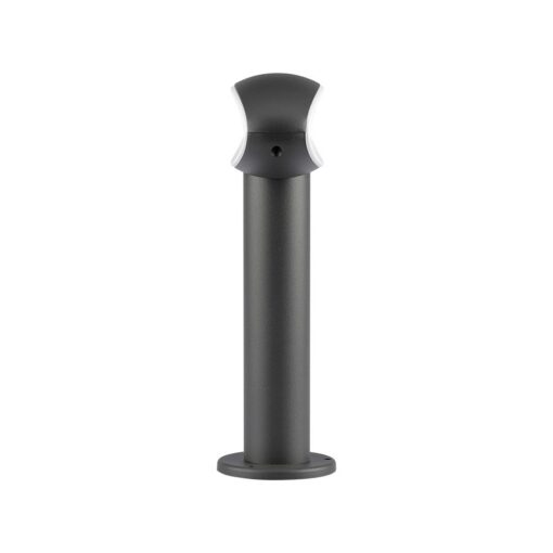 LED Επιδαπέδιο Φωτιστικό 9W V-TAC 30cm Αδιάβροχο IP54 Γκρι Αλουμίνιο Θερμό 3000K – 5154