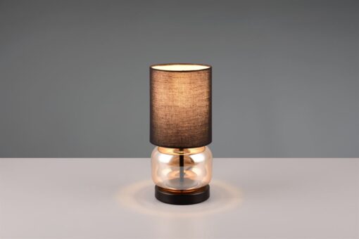 Πορτατίφ Trio Lighting 1x E27 Χρώματος Κεχριμπάρι – 517800113