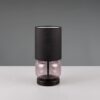 Πορτατίφ Trio Lighting 1x E27 Φιμέ Γυαλί Μαύρο Αμπαζουρ – 517800154