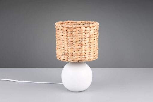 Πορτατιφ με Ψάθινο Αμπαζουρ Φ18 VINA 1xE27 Trio Lighting – 518900101