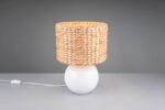 Πορτατιφ με Ψάθινο Αμπαζουρ Φ28 VINA 1xE27 Trio Lighting – 518990101