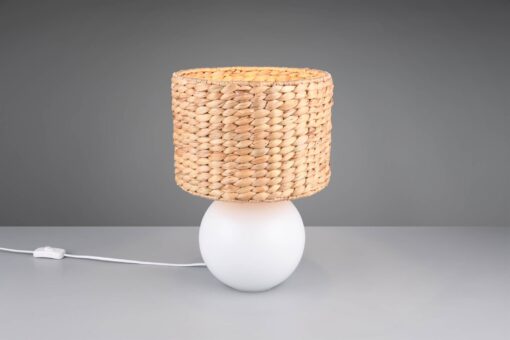 Πορτατιφ με Ψάθινο Αμπαζουρ Φ28 VINA 1xE27 Trio Lighting – 518990101