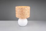 Πορτατιφ με Ψάθινο Αμπαζουρ Φ28 VINA 1xE27 Trio Lighting – 518990101