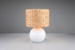 Πορτατιφ με Ψάθινο Αμπαζουρ Φ28 VINA 1xE27 Trio Lighting – 518990101