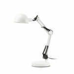Φωτιστικό Γραφείου Λευκό 1xE14 FARO – 51908