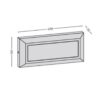 Lutec Helena Frame Φωτιστικό Τοίχου Εξωτερικού Χώρου Σκούρο Γκρι LED 400lm 4000K IP54 – 5191601118