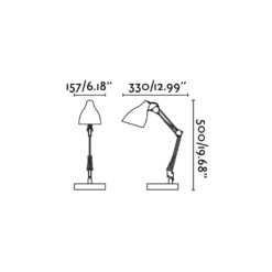 GRU WHITE READING LAMP 1 X E27 11W                FARO – 51916