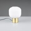Πορτατιφ Ματ Ορείχαλκος & Οπαλ Γυαλί DIVA 1xE27 Trio Lighting – 519800108