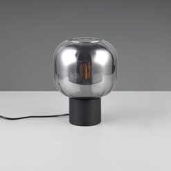 Πορτατιφ Μαύρο Ματ &  Γυαλί DIVA 1xE27 Trio Lighting – 519800132