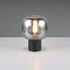 Πορτατιφ Μαύρο Ματ &  Γυαλί DIVA 1xE27 Trio Lighting – 519800132