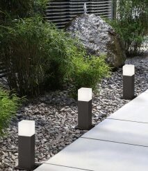 Κολωνάκι Trio Lighting LED 4W E14 Ανθρακί Αλουμίνιο 320lm 3000K IP44 520060142