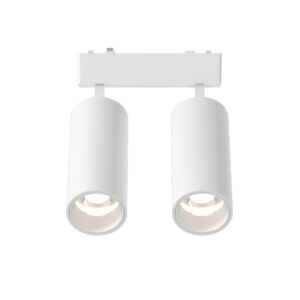 InLight Φωτιστικό LED 2x9W 3CCT για Ultra-Thin μαγνητική ράγα σε λευκή απόχρωση D:16cmX4,4cm (T05205-WH)