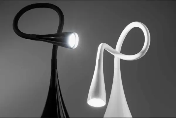 Faro Barcelona Lena Φωτιστικό Γραφείου LED με Εύκαμπτο Βραχίονα σε Λευκό Χρώμα  3W 4000K  – 52057