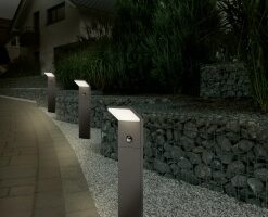 Κολωνάκι Trio Lighting LED 9W  Ανθρακί Αλουμίνιο 900lm 3000K IP54 521169142