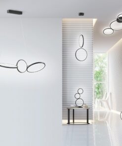 Πορτατίφ Trio Lighting LED 17W  Μαύρο Ματ Μεταλλικό Dimmable 1500lm 3000K  522610332