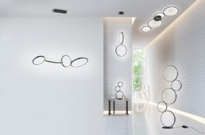 Πορτατίφ Trio Lighting LED 17W  Μαύρο Ματ Μεταλλικό Dimmable 1500lm 3000K  522610332