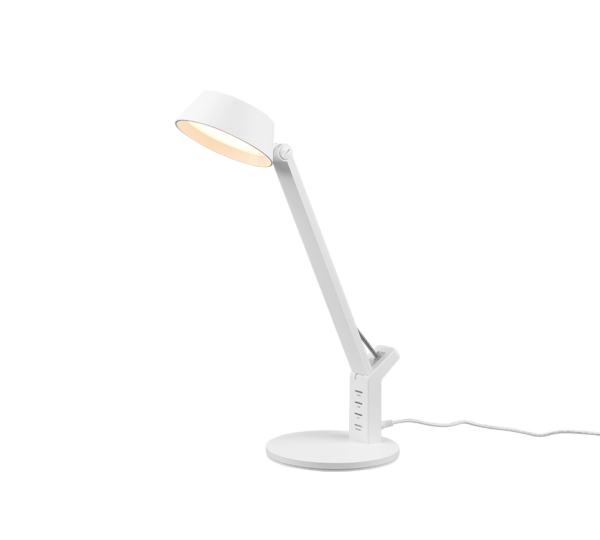 Πορτατιφ Trio Lighting  LED 5W Επαναφορτιζόμενο USB Λευκό Ματ Πλαστικό Dimmable 600lm  3000+4000+6300K – 523090131