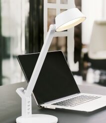 Πορτατιφ Trio Lighting  LED 5W Επαναφορτιζόμενο USB Λευκό Ματ Πλαστικό Dimmable 600lm  3000+4000+6300K – 523090131