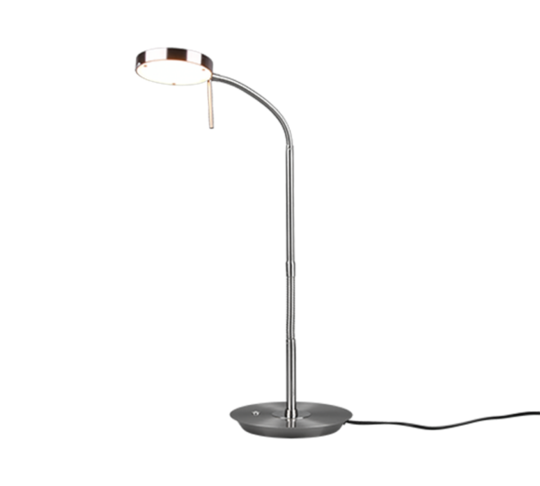 Πορτατιφ Trio Lighting  LED 12W Νίκελ Ματ Μεταλλικό Dimmable 1400lm  2300+3000+4000K – 523310107