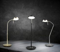 Πορτατιφ Trio Lighting  LED 12W Νίκελ Ματ Μεταλλικό Dimmable 1400lm  2300+3000+4000K – 523310107