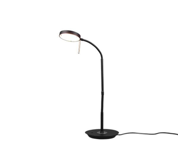 Πορτατιφ Trio Lighting  LED 12W Μαύρο Ματ Μεταλλικό Dimmable 1400lm  2300+3000+4000K – 523310132